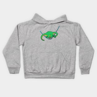 Dinosaur Tightrope on Bike Cartoon Kids Hoodie